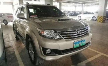 Selling Beige Toyota Fortuner 2013 in Cebu