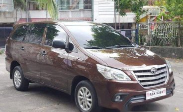 Sell Brown 2015 Toyota Innova at 78000 km 