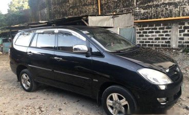 Black Toyota Innova 2008 Automatic for sale 