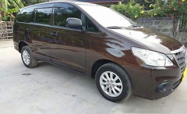 Sell Brown 2015 Toyota Innova Automatic Diesel 