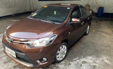 Sell Brown 2014 Toyota Vios at 39000 km