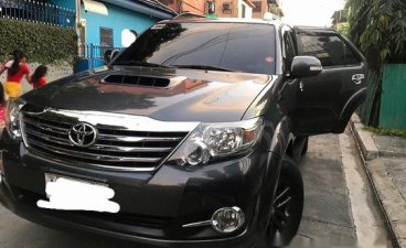 Grey Toyota Fortuner 2015 Automatic for sale 