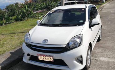 White Toyota Wigo 2017 for sale in Manual