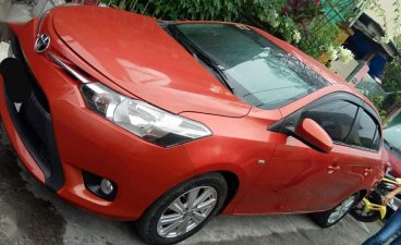 Orange Toyota Vios 2016 for sale in Manual