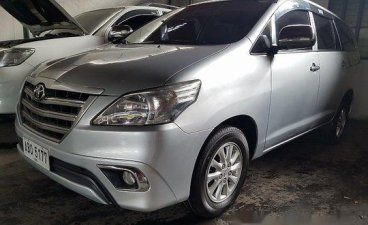 Silver Toyota Innova 2015 for sale in Quezon City