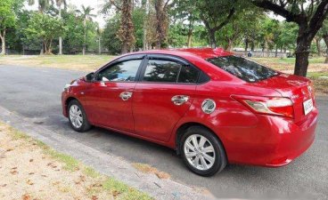 Selling Red Toyota Vios 2015 at 28400 km 