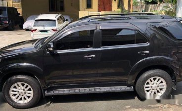 Sell Black 2012 Toyota Fortuner at 40000 km