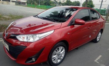 Red Toyota Vios 2018 Manual for sale  