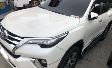 White Toyota Fortuner 2018 for sale in Automatic