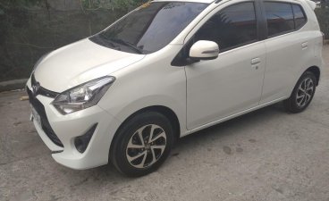 White Toyota Wigo 2018 for sale in Automatic