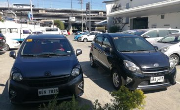 Selling Black Toyota Wigo 2015 in Manila
