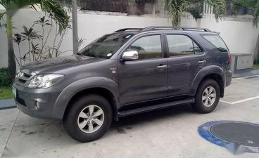 Grey Toyota Fortuner 2006 for sale in Automatic