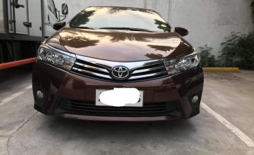 Sell Brown 2014 Toyota Corolla altis in Carmona