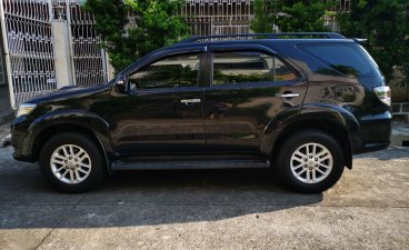 Black Toyota Fortuner 2014 for sale in Automatic