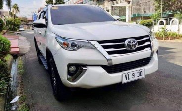 White Toyota Fortuner 2017 for sale in Automatic