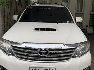 White Toyota Fortuner 2014 Automatic for sale 