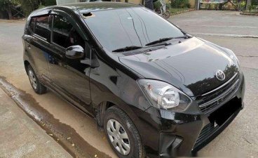 Selling Black Toyota Wigo 2016 in Manila