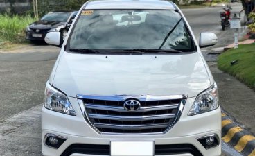 Pearl White Toyota Innova 2016 for sale in Muntinlupa