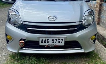 Silver Toyota Wigo 2015 for sale in Manila