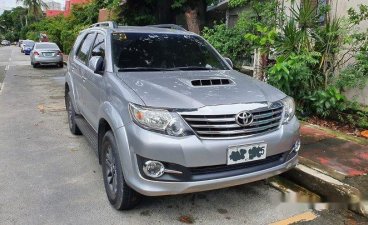 Silver Toyota Fortuner 2015 Automatic for sale 