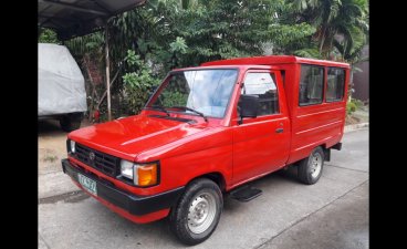 Red Toyota tamaraw 1993 Van at  Manual   for sale in Taytay