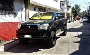 Black Toyota Hilux 2009 for sale in Manual