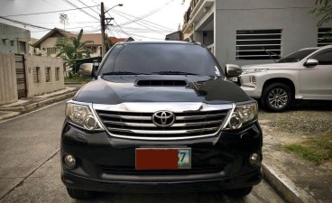 Black Toyota Fortuner 2013 for sale in Cainta