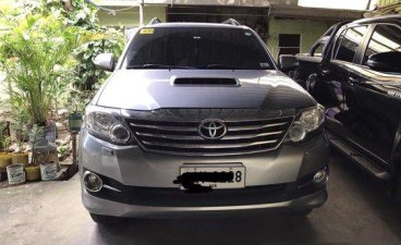 Grey Toyota Fortuner 2014 for sale in Manila