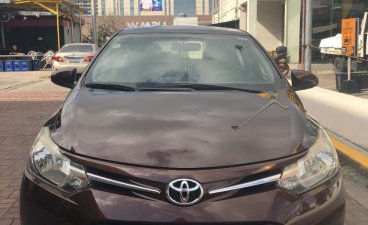 Brown Toyota Vios 2015 for sale in Automatic