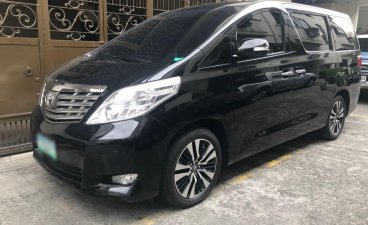 Black Toyota Alphard 2011 for sale in Automatic