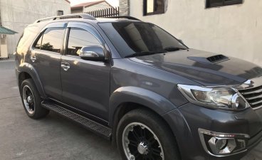 Grey Toyota Fortuner 2013 for sale in Marilao