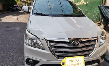 White Toyota Innova 2016 for sale in Manila