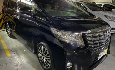Black Toyota Alphard 2015 for sale in Automatic