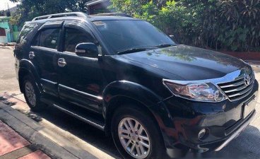 Black Toyota Fortuner 2013 Automatic for sale 