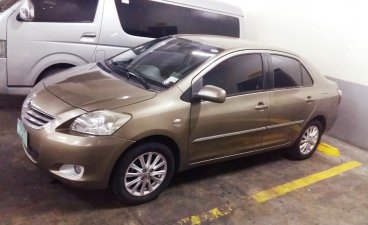 Beige Toyota Vios 2012 for sale in Angeles City