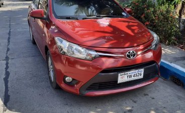 Selling Red Toyota Vios 2016 in San Carlos