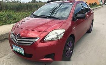 Selling Red Toyota Vios 2012 at 120000 km