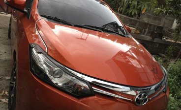 Sell Orange 2015 Toyota Vios in Valenzuela