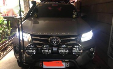 Grey Toyota Fortuner 2017 for sale in Caloocan City