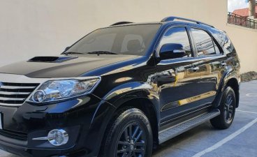 Black Toyota Fortuner 2015 for sale in Manila