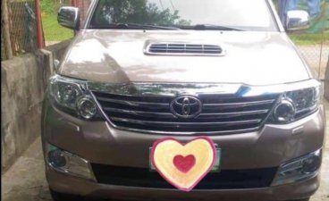 Beige Toyota Fortuner 2015 for sale in Batangas