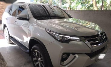 Selling Pearlwhiye Toyota Fortuner 2017 in Lipa City