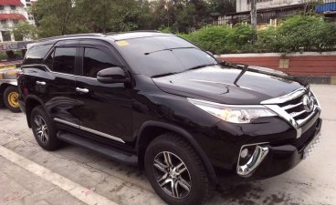 Black Toyota Fortuner 2018 for sale in Quezon City