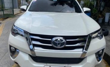 Selling Pearl White Toyota Fortuner 2017 in Pasig City