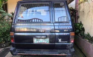 Selling Black Toyota Fxs 1996 SUV / MPV in Davao City