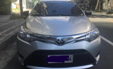 Silver Toyota Vios 2014 for sale in Las Piñas City