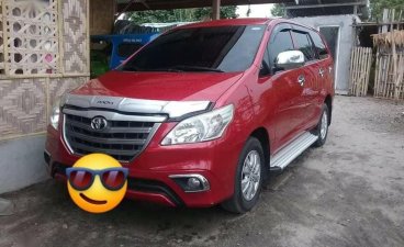 Selling Red Toyota Innova 2015 in Manila