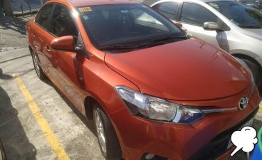 Selling Orange Toyota Vios 2017 in Makati