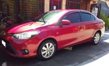 Red Toyota Vios 2015 for sale in Mandaluyong City