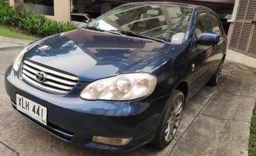 Blue Toyota Altis 2003 for sale in Quezon City